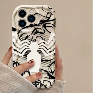 Cool Spider Case For Various Phone Cute Cream Personality ShockProof Phone Cover - Picture 1 of 8