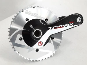 FSA Vision Trimax Carbon TT Crankset 172.5 mm 53x39t 10/11 Speed BB30 NEW - Picture 1 of 7