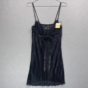 Simone Perele Nightgown Womens XSmall Black Lingerie Made in France - Picture 1 of 16