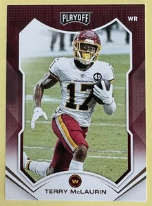 2021 Panini Playoff Football Card Terry McLaurin #120 Washington Commanders - Picture 1 of 2