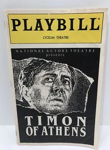 TIMON OF ATHENS SHAKESPEARE Vintage Playbill Lyceum Theatre Jack Ryland Mapa - Picture 1 of 7