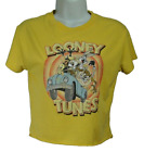 Looney Tunes Kids Short Sleeve T-Shirt XS Yellow 80% Cotton
