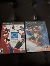 2 PS2 GAME LOT..SSX & ATHENS 2004..BOTH COMPLETE WITH MANUAL S..LOOK 
