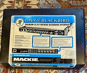 Onyx Blackbird Premium 16x16 FireWire Recording Interface Mackie - Picture 1 of 6