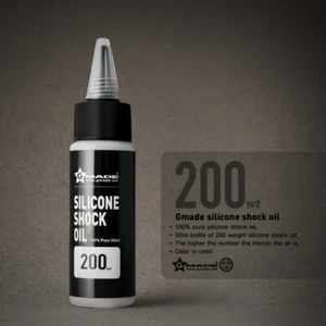 GMADE 200 CST wt SILICONE SHOCK OIL FLUID rock crawler TRAXXAS LOSI 50ml GM22700 - Picture 1 of 1