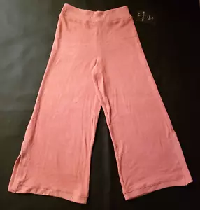 Zac & Rachel Women's Wide Leg Pull on Pants Size XL High Rise Split Hem Soft *E - Picture 1 of 12