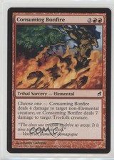 2007 Magic: The Gathering - Lorwyn Consuming Bonfire #161 0l2