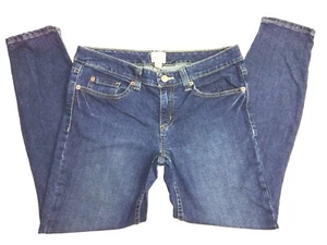 GH Bass para mujer, talla 8, vaqueros, pierna ajustada, lavado medio, elástico, denim - Imagen 1 de 5