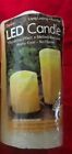 NIP LED CANDLE LONG LASTING REAL WAX FLICKERING EFFECT 6 IN BATTERIES 3 AAA