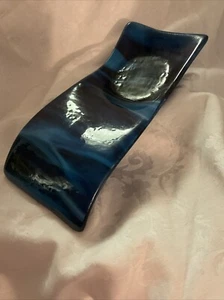 Poggia cucchiai in vetro fuso fatto a mano può metterci 2 cucchiai alla volta.  - Foto 1 di 4