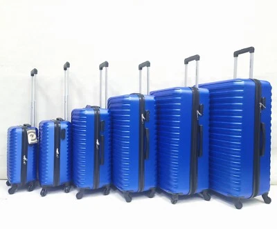 18" 20" 24" 28" 30" 32"  Lightweight Luggage Hard Shell Suitcase 4 Wheel Trolley - Image 1 of 4