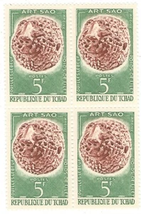 1963 Chad Block- Sao Art - Bild 1 von 1