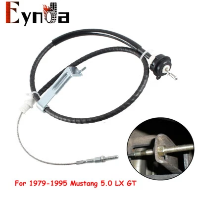 For 1979-1995 Mustang 5.0 LX GT Steeda Adjustable Clutch Cable Fast Free Ship - Image 1 of 4