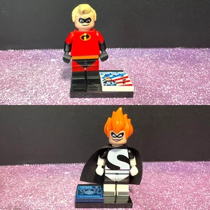 Disney LEGO Minifigur Die Unglaublichen Serie 1 Dash & Syndrom Menge 2 - Bild 1 von 11