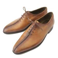 Berluti #2 Men's Center Seam Whole Cut Leather Dress Shoes 1112 Brown 7