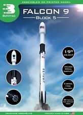 FALCON 9 Block 5 Plastic model Rocket SpaceX Scale 1:144 Spacecraft 3D Print