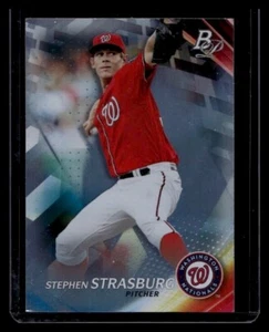 2017 Bowman Platinum #9 Stephen Strasburg NM+ - Picture 1 of 2