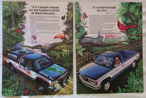 1988 GMC Trucks "Its Not Just A Truck Anymore" 2-Page Print Advertisement - Picture 1 of 3