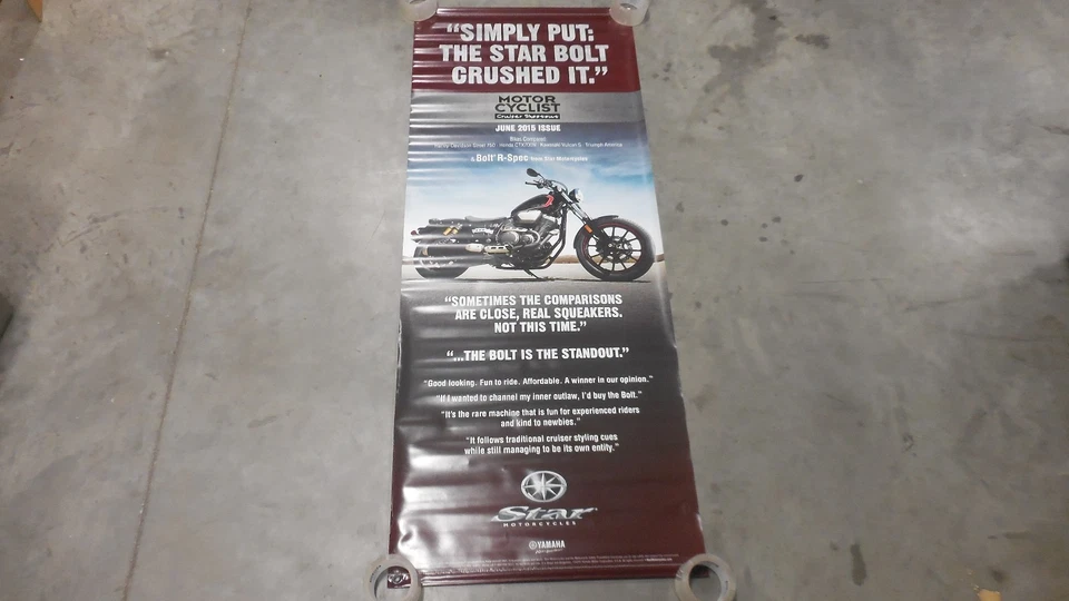 Banner exclusivo del concesionario Yamaha Star Motorcycles Bolt R-Spec Foto 1 de 4