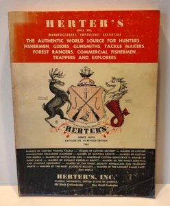 Herters Katalog Nr. 74, 1964 Vintage Jagd Outdoor Ausrüstung Taschenbuch - Bild 1 von 8