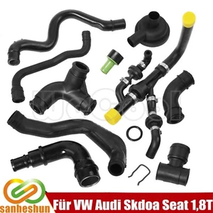 1.8T Kurbelgehäuse Entlüftungsschlauch Satz Für VW Audi Skdoa Seat 06A103213F - Bild 1 von 12
