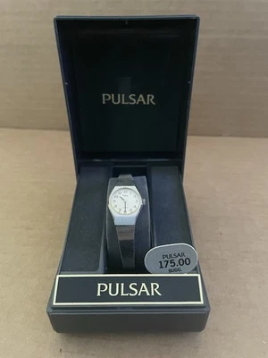 Reloj Pulsera PULSAR Damas Vintage con Estuche V232-0020 Plateado/Cromo 501369 Foto 1 de 4