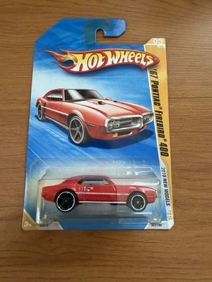 2010 HOT WHEELS NEW MODELS 67 PONTIAC FIREBIRD 400 (ub) - Image 1 of 2
