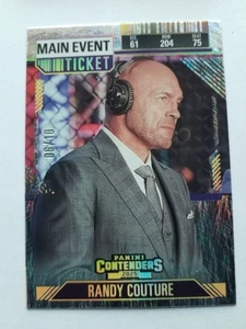 2025 Contenders PFL Randy Couture Main Event Ticket #/10 RARE! - Picture 1 of 1