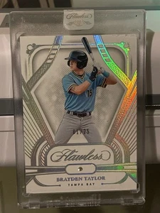 2024 Panini Flawless /25 Brayden Taylor #20 - Bild 1 von 7