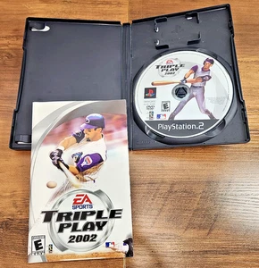 PlayStation 2 PS2 Triple Play 2002 Complete - CIB *Tested & Works* - Picture 1 of 5