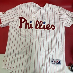 Ryan Howard Philadelphia Phillies Majestic #6 Stitched Jersey Sz Large - Picture 1 of 13