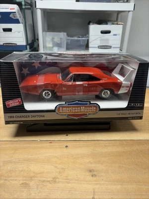 ERTL American Muscle Dodge Charger 1969 Daytona Superbid 1:18 Scale Diecast Nwt - Image 1 of 4