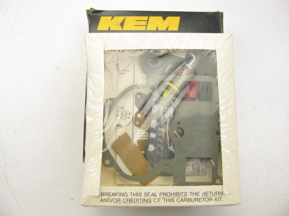 Kemparts 15536 汽化器重建套件 适用于 1973 年雪佛兰 GMC Rochester 2-BBL 2GV — 第 1/4 张图片