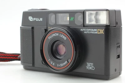 [Near MINT] Fuji AUTO-8 QD Tate Yoko Point and Shoot 35mm Film Camera From JAPAN - Image 1 of 4