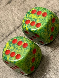 CHX LE254 OOP Chessex D6 16mm Speckled MJ12 rpg d&d Würfel 112025eC@ - Bild 1 von 4