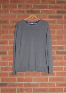 S Oliver Grey Cotton Jumper Size Large - Picture 1 of 11