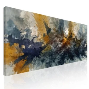 Peinture De Formes Abstraites L'Énergie Des Couleurs , absh23 tableau impression - Imagen 1 de 6