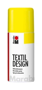 Neon Yellow Marabu Textile Spray Paint Textil Fabric Spray Paint 150ml - Picture 1 of 10