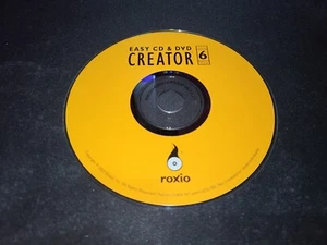 Easy CD & DVD Creator Version 6 Roxio PC Windows software cd only EX+NM cond* - Picture 1 of 1