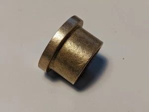 3/4" X 1" X 3/4" OILITE FLANGED BRONZE BUSHING - Picture 1 of 3