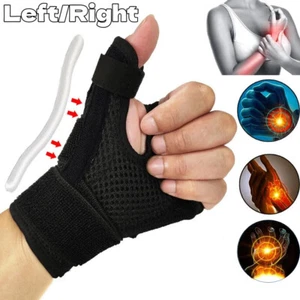 Sports Wrist Thumb Hand Spica Splint Support Brace Stabiliser Arthritis Brace - Picture 1 of 14