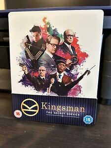 Kingsman: The Secret Service Blu Ray Steelbook UK Release w/ Art Cards