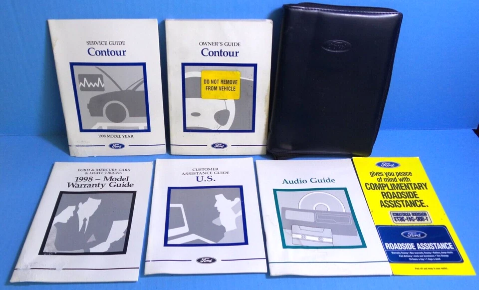 98 1998 福特 Contour 车主手册 — 第 1/1 张图片