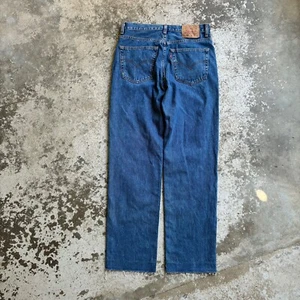 Vintage Levis 504 Jeans Men 31 31 Blue Cotton Denim Straight Cowboy Western Y2K - Bild 1 von 21