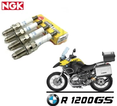 CANDELE NGK MAR8B-JDS PER BMW R1200 GS R RT BJ TWIN SPARK 2010 2012 N4 CANDELE - Immagine 1 di 3