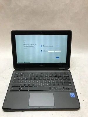 Dell Chromebook 3100 2-in-1 11.6" Intel Celeron 4GB RAM 16GB eMMC C Grade - - DW - Image 1 of 4