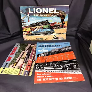 VTG 50’s Model Railroad Train Ahearn, Lionel & Gilbert Catalogs - Picture 1 of 8