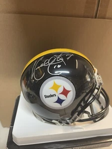 PITTSBURGH STEELERS Kordell Stewart #10 SIGNED Riddell MINI HELMET QB Slash - Picture 1 of 2