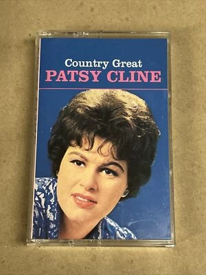 Country Great By Patsy Cline (Cassette, 1992) - Image 1 of 4