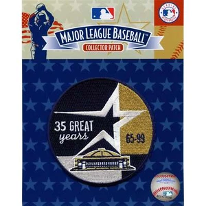 Houston Astros Astrodome 35th Anniversary Jersey Patch (1999) - Picture 1 of 1